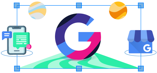 Google Business Profile Builder Hero Image for Color Storm Design + Marketing